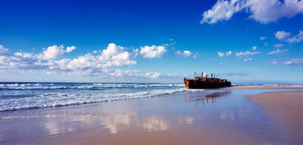 The Maheno - Fraser Island's most famous shipwreck The Maheno - Fraser Island's most famous shipwreck